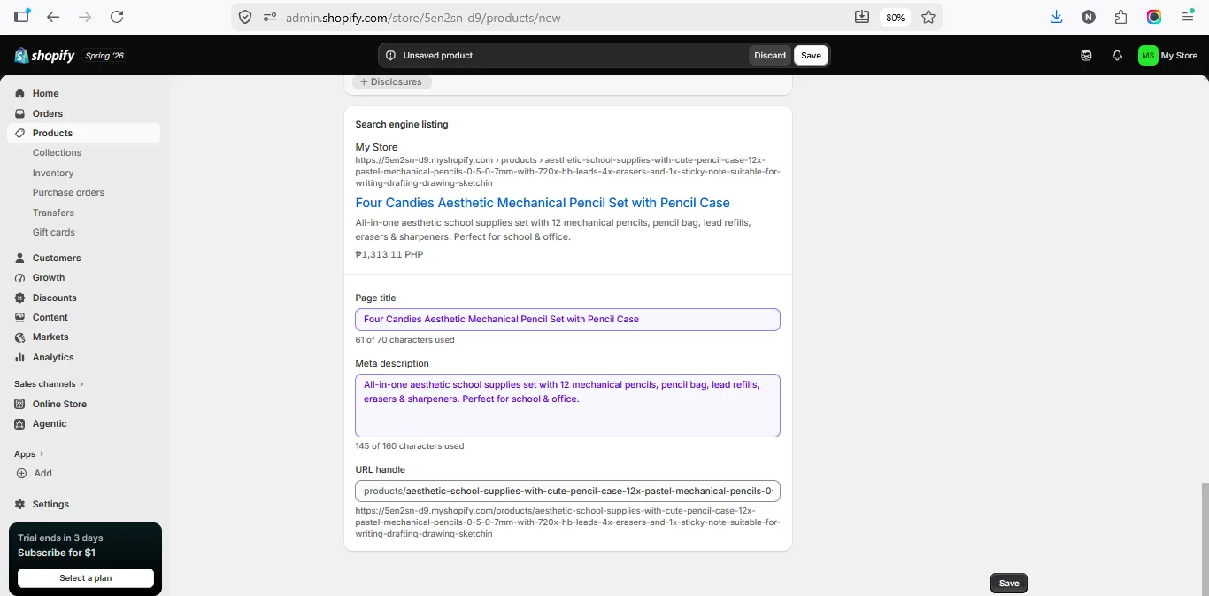 Search Engine Listing (SEO)